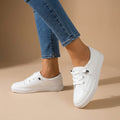 Annaliese | Women’s Minimalist Lace-Up Trainers With Supportive Fit