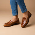 Jeric | Women’s Timeless Leather Loafers With Supportive Sole
