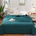 Cooling Cotton Summer Blanket | Soft Lightweight Sleep Cover | Breathable Comfortable Bedding