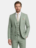 Dominic | Men’s Classic Slim Fit Suit With Vest And Trousers
