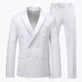 Men's Breathable Fabric Summer Suit | Elegant Tailored Fit Wedding Attire
