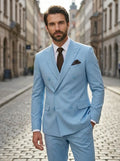 Men's Woven Wedding Suit | Tailored Slim Fit Black Groomsmen Attire