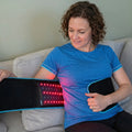 Unisex Adjustable Heat Red Light Therapy Waist Belt | Wireless Comfort Support for Lower Back Relief