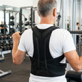 Unisex Breathable Fabric Posture Support Brace | Comfortable Adjustable Back Posture Corrector