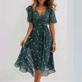 Women's Breathable Cotton Summer Dress | Flowing Lightweight Casual Outfit