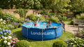 10ft Frame Pool with Filter Pump | Above Ground Family Swimming Pool | 305cm Steel Frame Garden Poo
