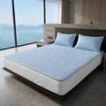 Cooling Ice Silk Mattress Pad - Breathable Washable Summer Bed Mat
