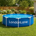 Piscine cadre 10ft avec pompe filtrante | Piscine familiale hors sol | Piscine de jardin avec cadre en acier 305cm