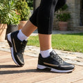 Women's Breathable Fabric Sports Shoes | Comfortable Elegant Casual Footwear