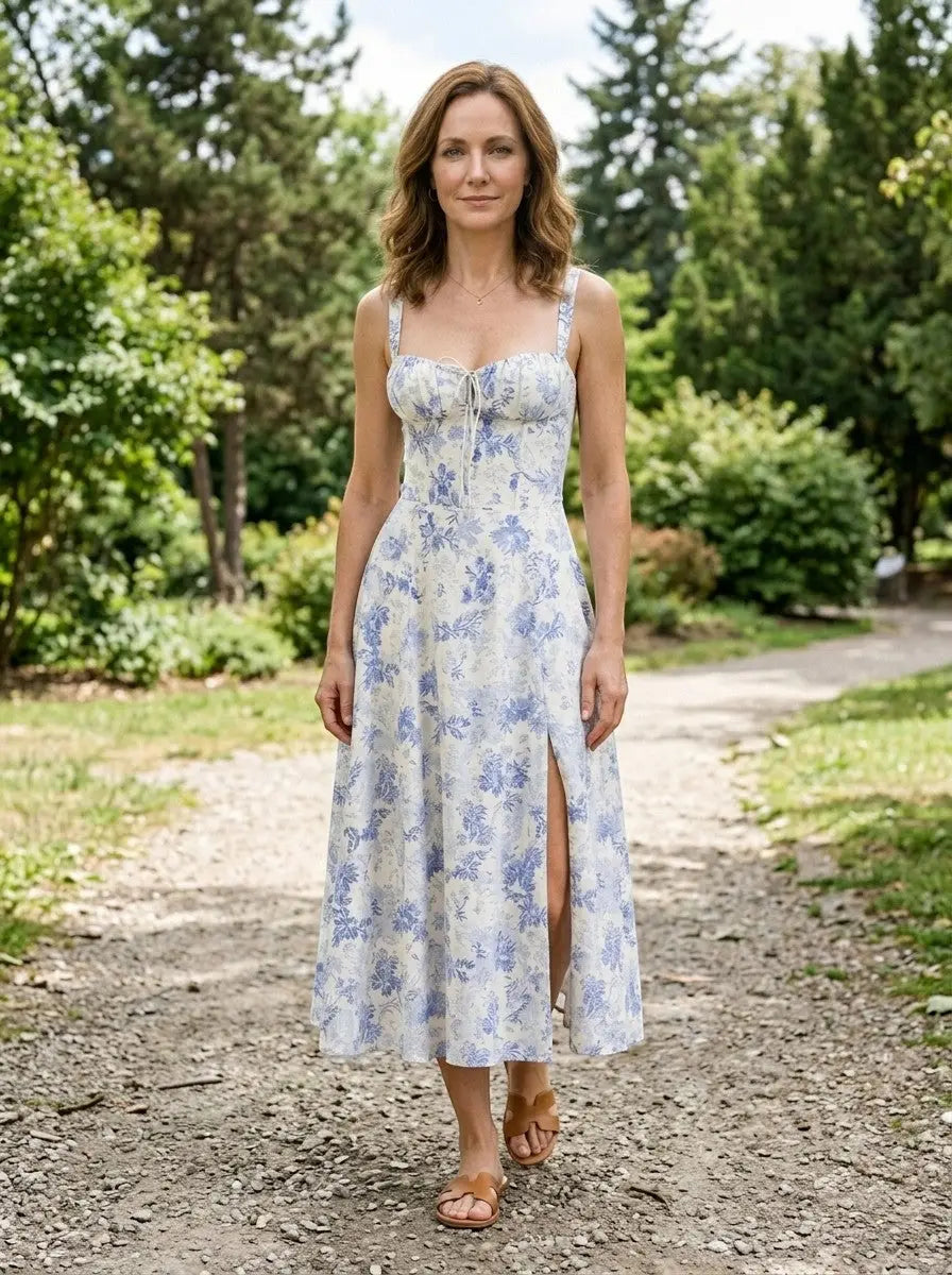 Women's Floral Midi Dress