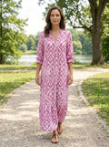 Women's Flowing Viscose Maxi Dress | Elegant Relaxed Summer Style