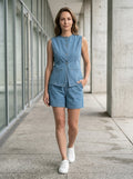 Women's Lightweight Cotton Co-Ord Set | Relaxed Fit Summer Outfit