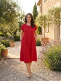 Women's Soft Cotton Summer Dress | Relaxed Fit Casual Everyday Wear