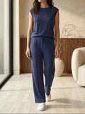 Women's Soft Fabric Two Piece Co-Ord Set | Relaxed Fit Summer Outfit