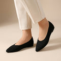 Elianthe | Women’s Slip-On Knit Loafers With Chain Detail