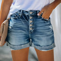 Penny | Stylish Structured Womens Denim Shorts