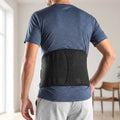 Unisex Adjustable Mesh Lumbar Support Brace | Contoured Back Support Belt for Pain Relief