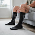 Unisex Breathable Nano-Fiber Compression Socks | Targeted Support for Pain Relief