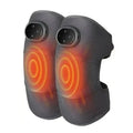 Unisex Soft Fabric Knee Massager | Adjustable Electric Heat and Vibration Therapy