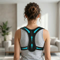 Unisex Soft Fabric Posture Corrector | Invisible Ergonomic Back Support | Comfortable Adjustable Fit