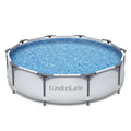 Piscine ronde cadre 10ft | Piscine familiale 305cm avec cadre en acier | Piscine de jardin hors sol