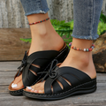 Women's Cushioned Sandals | Elegant Comfortable Summer Footwear | Breathable Minimalist Design