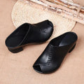 Women's Cushioned Slip-On Sandals | Elegant Comfortable Everyday Footwear