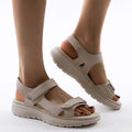 Women's Lightweight Open Toe Sandals | Comfortable Double Strap Summer Footwear