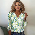 Women's Silk Cotton Blouse | Stylish Loose-Fit Summer Top