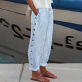 Women's Soft Fabric Straight-Leg Pants | Relaxed Fit with Pockets for Everyday Comfort