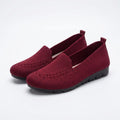 Women's Stretch-Knit Slip-On Loafers | Comfortable Casual Flat Shoes