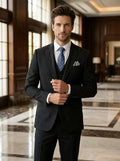 Benson Men's Slim Fit Suit | High-Quality Fabric, Wedding-Ready