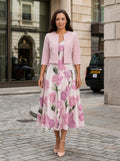 Jasmine | Graceful Floral Maxi Dress Set