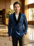 Max Men's Suit Set | Lightweight Fabric, Double-Breasted Blazer