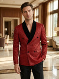 Men's Lightweight Fabric Suit | Classic Slim Fit Two-Piece Wedding Outfit