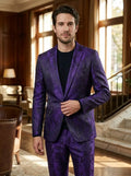 Men's Lightweight Fabric Suit | Elegant Slim-Fit Wedding Outfit for Men