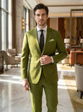 Milo Men's Suit | Slim Fit Two-Piece with Notched Lapel