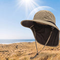 Nordspur | Brimveil Wide-Brim Sun Hat With Neck Flap