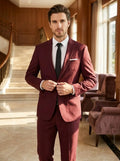 Tim Elegant Men's Suit Set | Tailored Blazer with Tie
