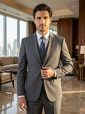 Troy Men's Three-Piece Suit | Tailored Fit, Classic Style