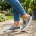 Women's Comfortable Canvas Slip-Ons | Trendy Adaptive Everyday Shoes