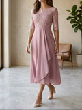 Women's Elegant Lace Dress | Timeless White Cocktail Dress for Special Occasions
