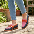 Women's Elegant Leather Loafers | Polished Comfortable Slip-On Shoes