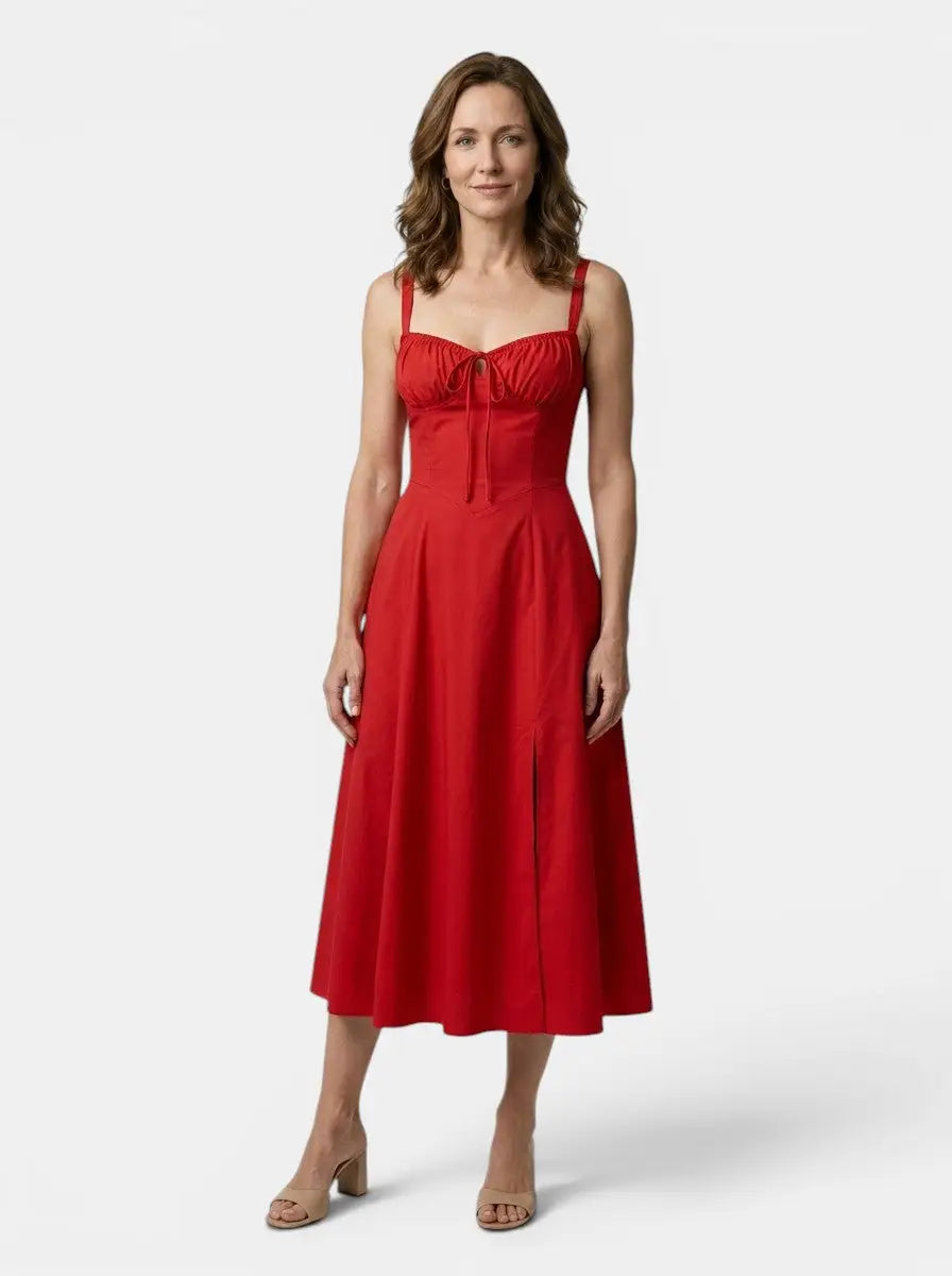 Women's Floral Midi Dress