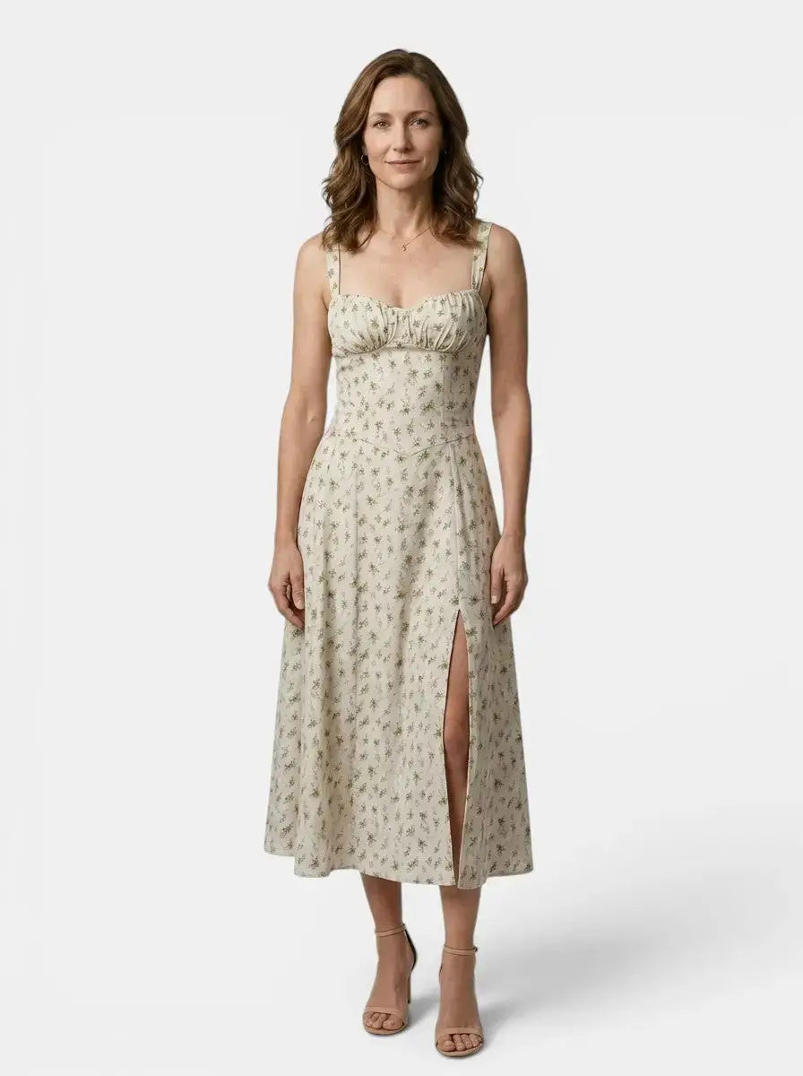 Women's Floral Midi Dress