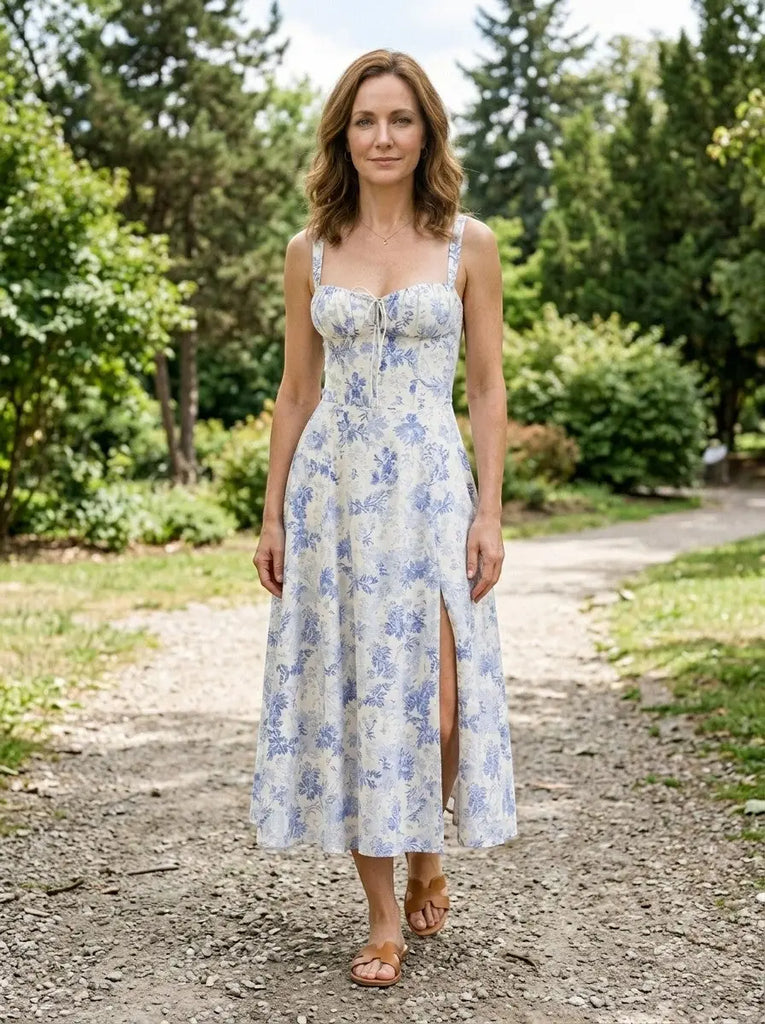 Women's Floral Midi Dress