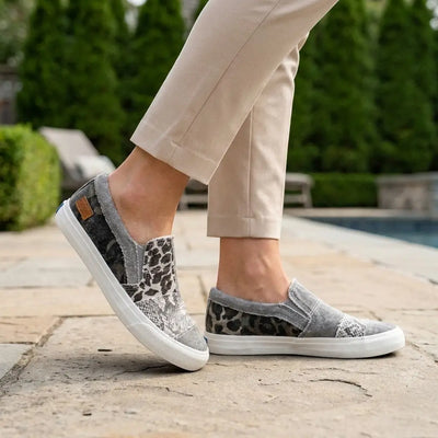 Women's Lightweight Canvas Slip-On Sneakers | Comfortable Everyday Footwear LondonLaneStore
